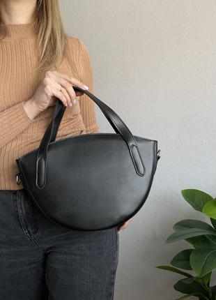 Женская сумка полумесяц сумочка в руку на плечо