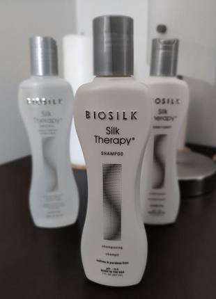 Шампунь 207ml silk therapy biosilk