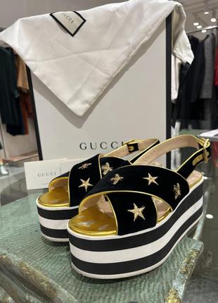 Босоножки gucci оригинал р. 36,5. 5000 грн