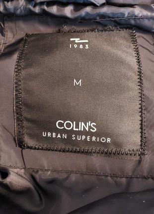 Брендовая молодежная куртка colin's с капюшоном.