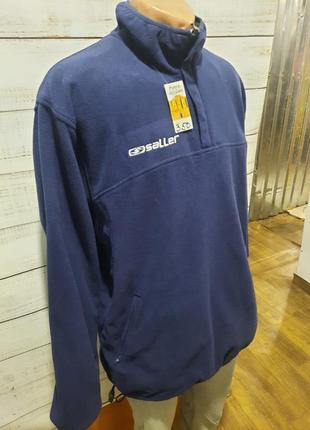 Мужская двусторонняя флиска-ветровка