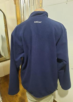 Мужская двусторонняя флиска-ветровка