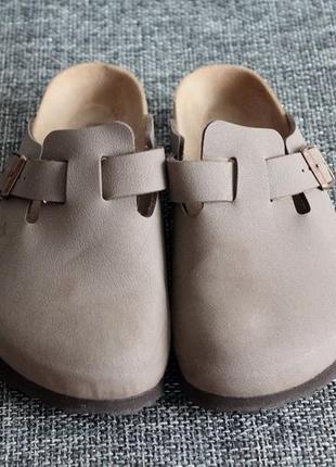 Шльопанці birkenstock boston vegan made in germany2 фото