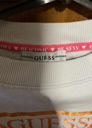 Жіночий світшот от бренда guess оригинал !
