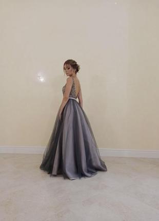 Вечернее/выпускное платье jovani сша кристаллы swarovski, размер 4 s/m2 фото