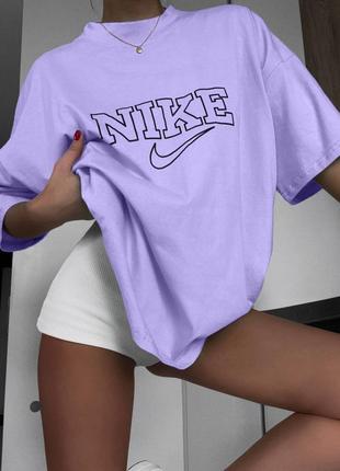 Удлиненная футболка оверсайз nike10 фото
