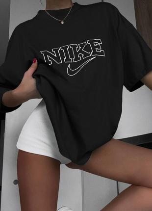 Удлиненная футболка оверсайз nike