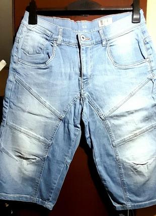 Джинсовые бриджи, брендовые шорты