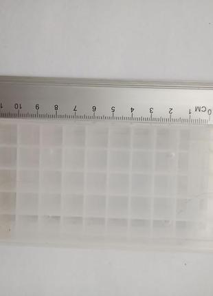 Ящик органайзер для фурнитуры 11 см длина 6 см ширина 50 ячеек