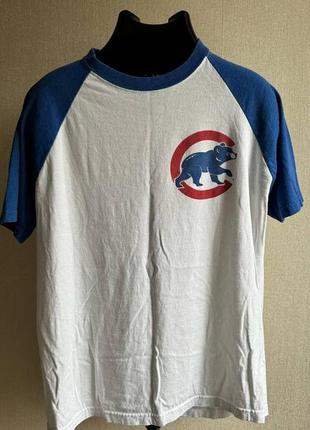 Футболка бейсбольного клуба chicago cubs