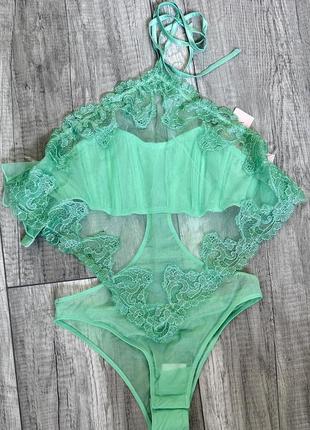 Кружевное боди victoria’s secret