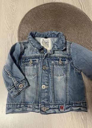 Джинсовая рубашка на 74 рост