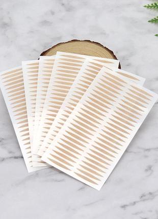 Набор лифтинг полоски для коррекции нависшего века бежевые наклейки для поднятия век...