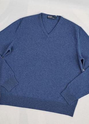 Polo ralph lauren кашемировый джемпер. размер xl