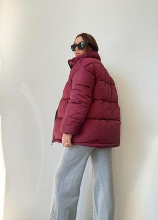Теплий пуффер, зимова куртка xs,s,m,l3 фото
