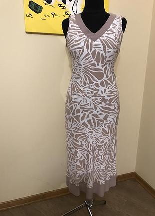 Очень красивое платье миди натуральное