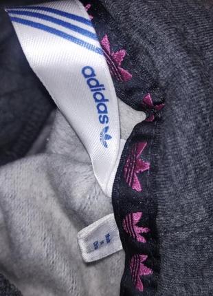 Худи, серый базовый худи с капюшоном adidas4 фото