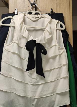 Sandro блуза шовкова 36р