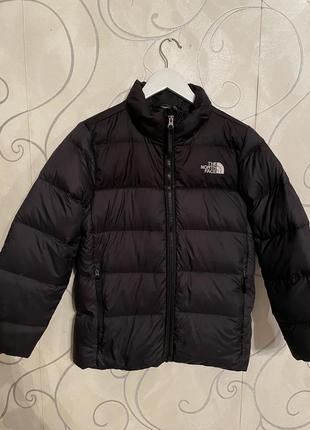 Куртка пуховик tnf оригинал 10-12 лет