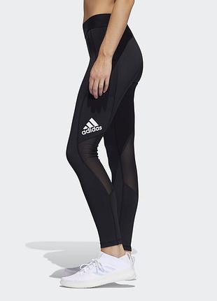 Черные спортивные лосины adidas из новых коллекций