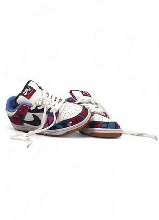 Nike sb dunk low × parra7 фото