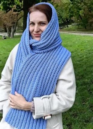 Шарф из шерсти3 фото