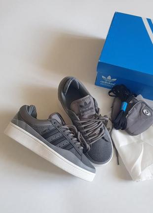 Кроссовки кроссовки кроссовки кроссовки adidas campus × bad bunny кроссовки адидас кампус адидас бело серые
