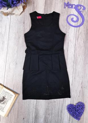 Школьный сарафан для девочки seving чёрный размер 146 (11 лет)