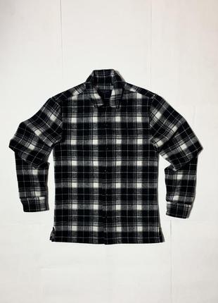 Оригінальна фланелєва сорочка allsaints