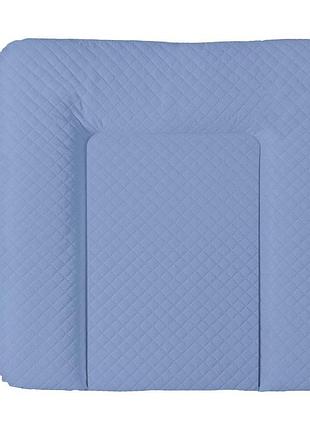 Повивальний матрац мʼякий ceba baby soft medium changing mat (75x72 cm) w-144-079-167 caro navy