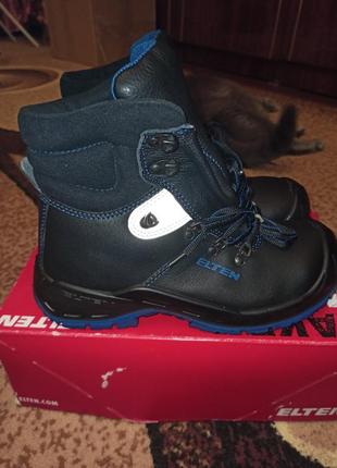 Новые рабочие сапоги/спецв обувь elten alessio ничечья, р. 39, стелька 26