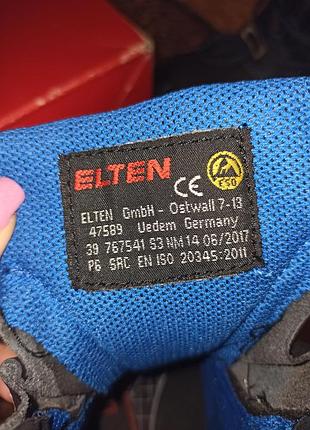 Новые рабочие сапоги/спецв обувь elten alessio ничечья, р. 39, стелька 26