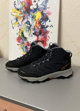 Merrell gore-tex   женские трекинговые/туристические кроссовки3 фото