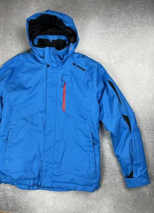 Ziener 7k/7k куртка лижна утеплена синя мембрана