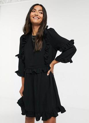 Сукня з рюшами в стилі baby doll asos in the style