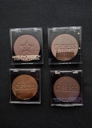 Моно тени для глаз makeup revolution i mekeup obsession