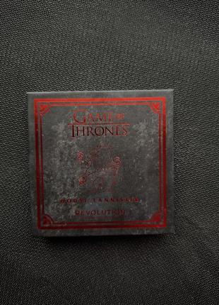 Лиметки палетки теней makeup revolution x game of thrones