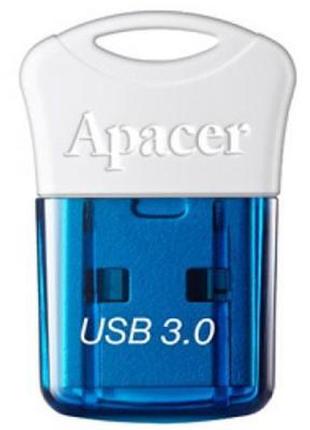 Usb флеш накопитель apacer 32gb ah157 blue usb 3.0 (ap32gah157u-1) dd