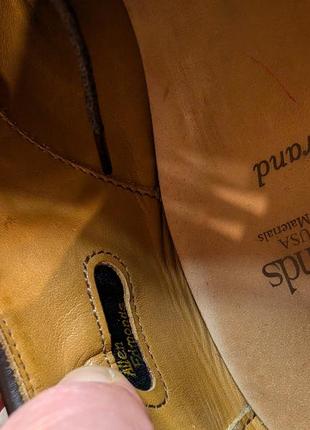 Броги allen edmonds 9.5размер ausa 42р. 27.5см made in usa original