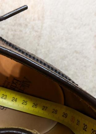 Броги allen edmonds 9.5размер ausa 42р. 27.5см made in usa original
