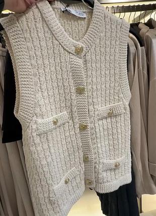 Жилетка zara2 фото