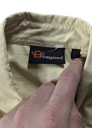Tagoss трекинговая рубашка быстросохнущая винтажная y2k