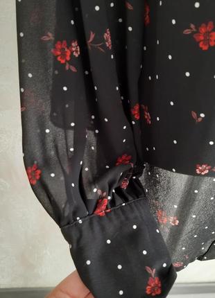 Блуза в горошок 2