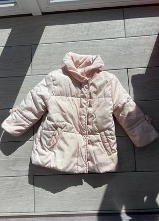 Куртка зимняя для девочки пальто