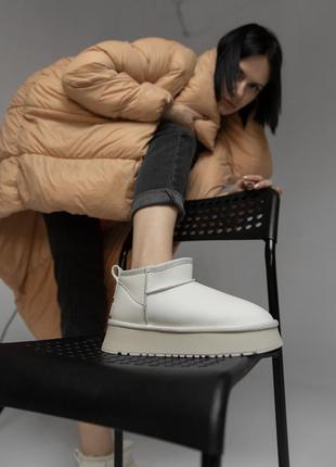 Женские кожа ugg beg m6119-2p вт7687(48 - 01)