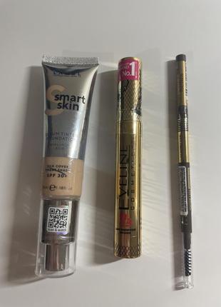 Lamel smart skin тональний крем eveline variete lashes show eveline brow pencil precise