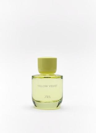 Туалетна жіноча вода zara yellow velvet edt 90 мл