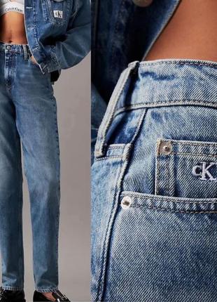 Джинсы мом mom кельвин клейн calvin klein 26