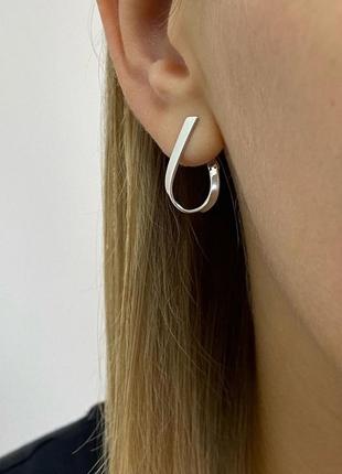 Серьги серебро, серебряные серьги