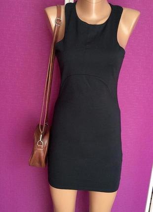 Чорна коротка сукня чорне плаття жіноче чорне мінні плаття3 фото